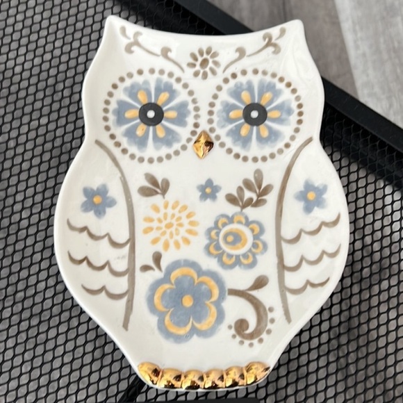 Other - Owl Jewelry Plate Holder